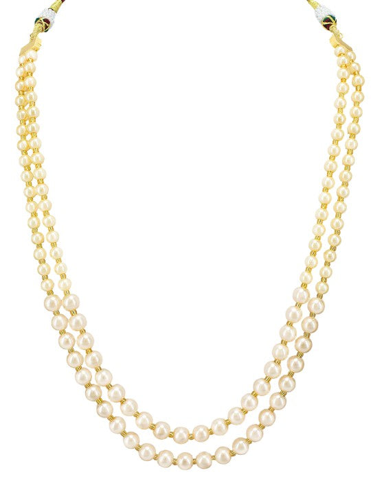 Artificial Beads Double Layered Jewellery Set