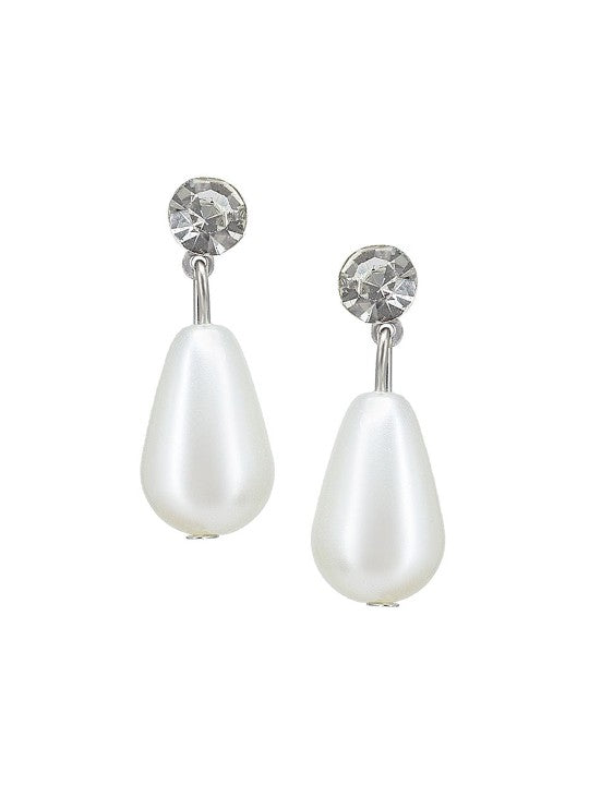 Heart Layered Pearl Moti Mala Trendy Necklace & Earrings