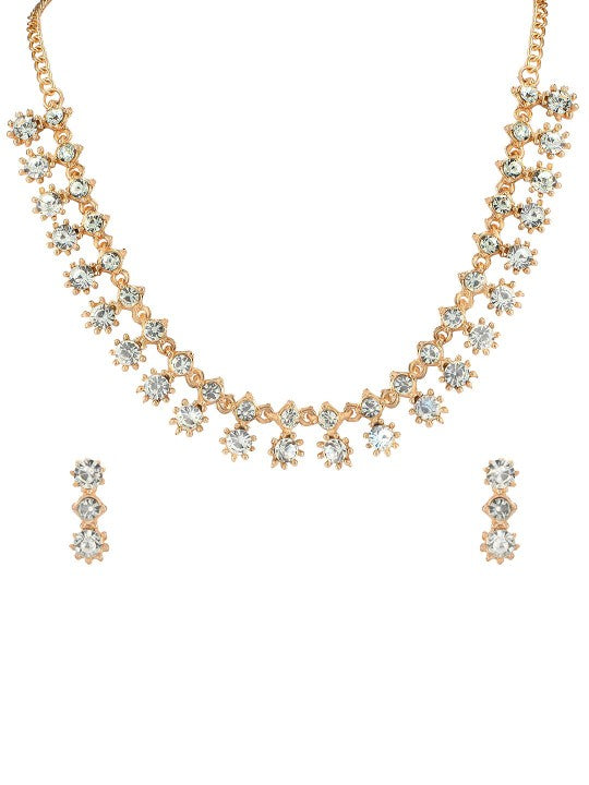 Rose Gold Plated Jewellery Set