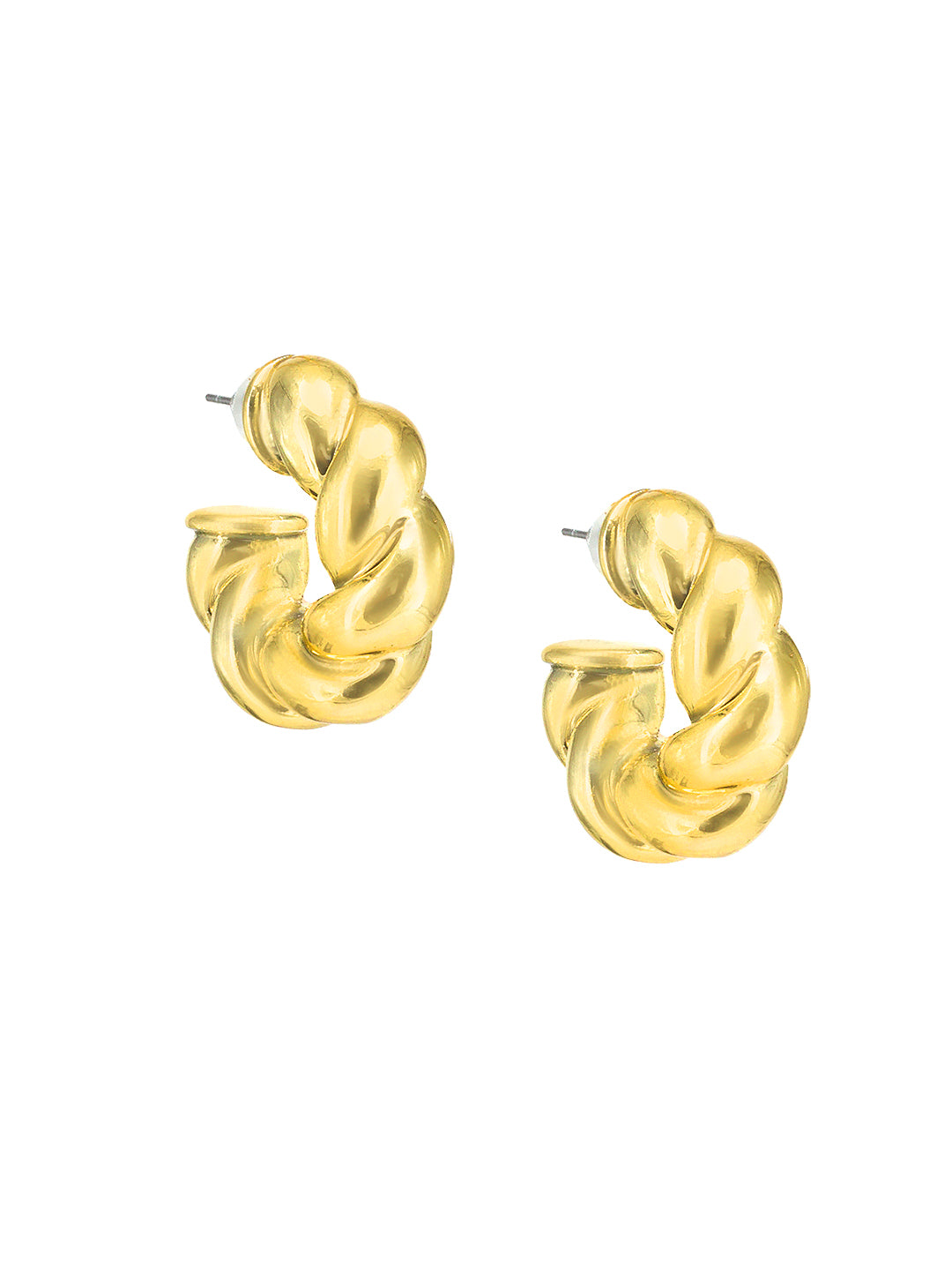 Chunky Half Hoop Earrings