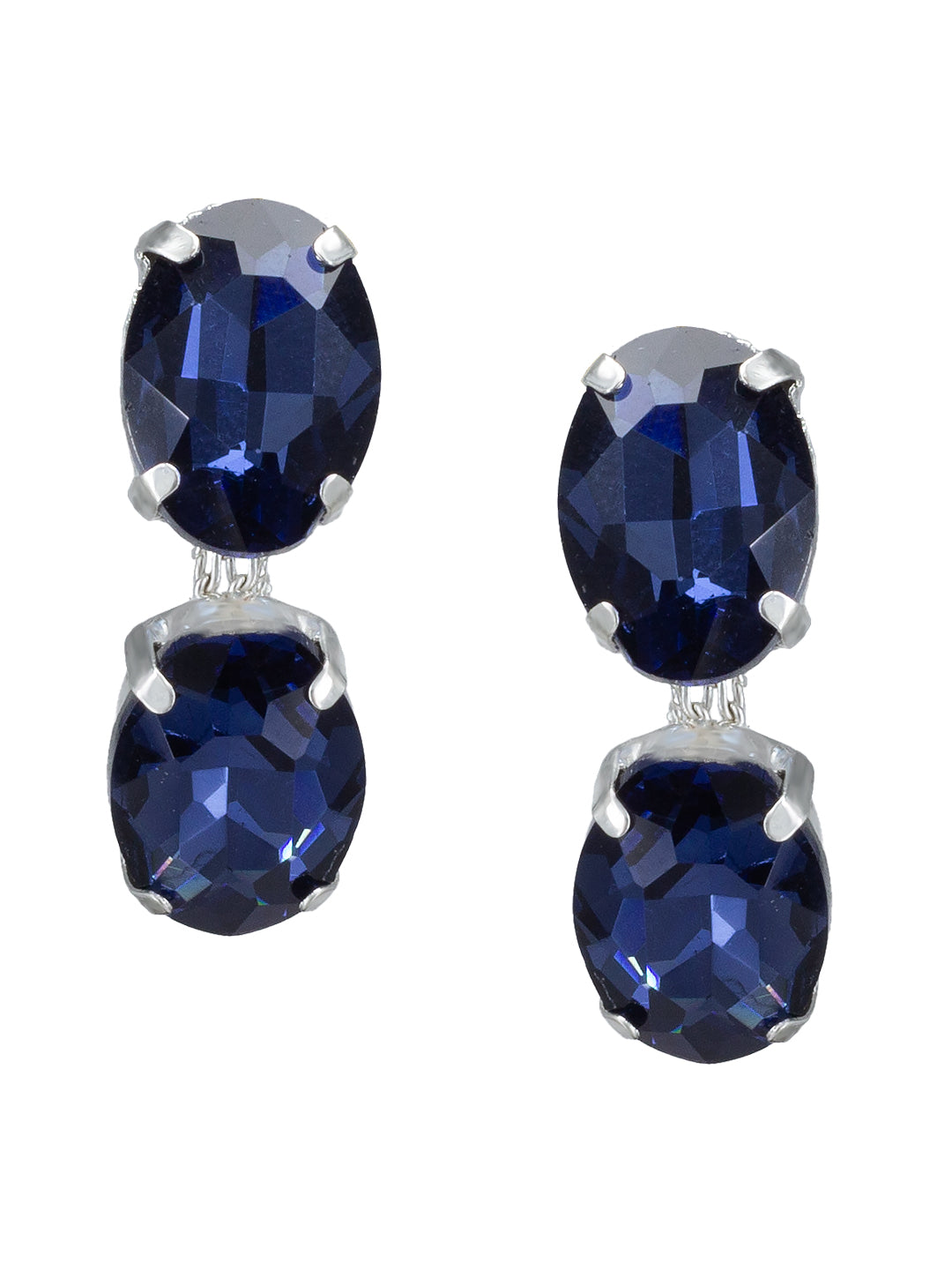 Blue Double Layered Jewellery Set