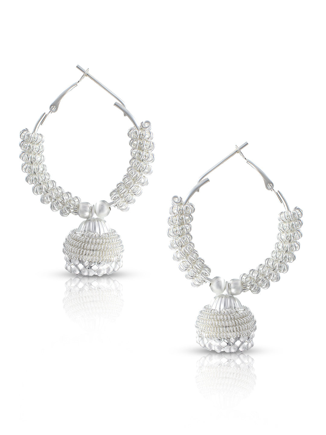 Pack of 3 Hoop Jhumka Earrings