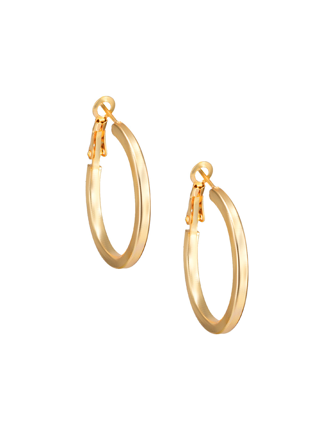Gold Plated Hoop Earrings