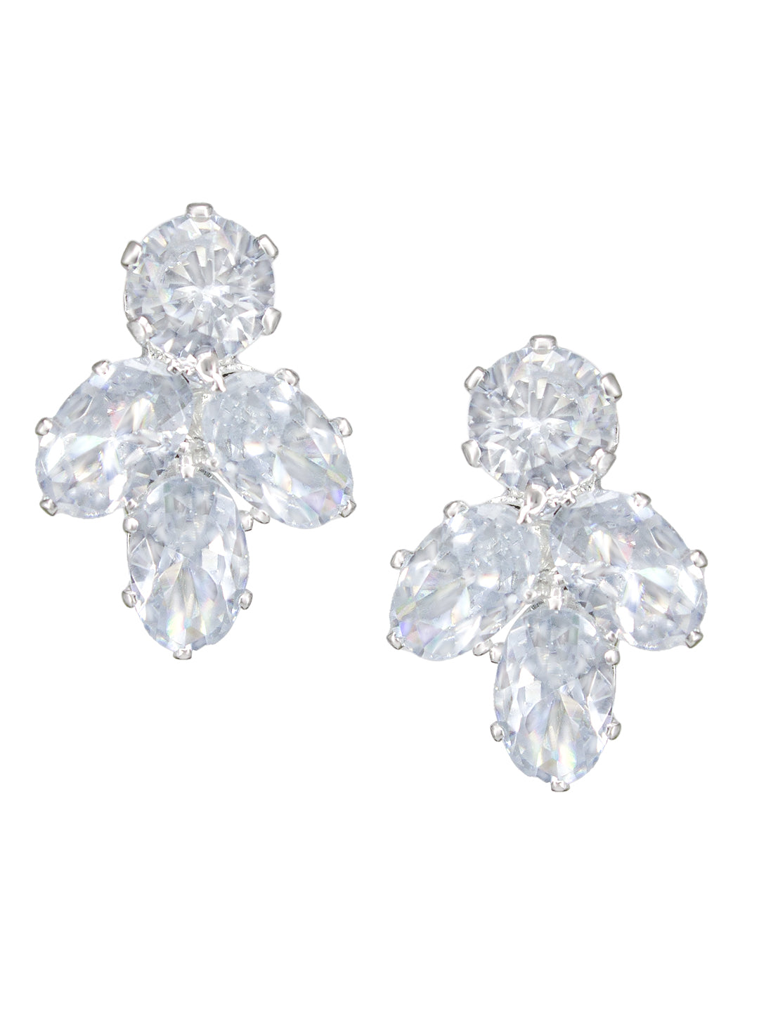 Floral Crystal Jewellery Set