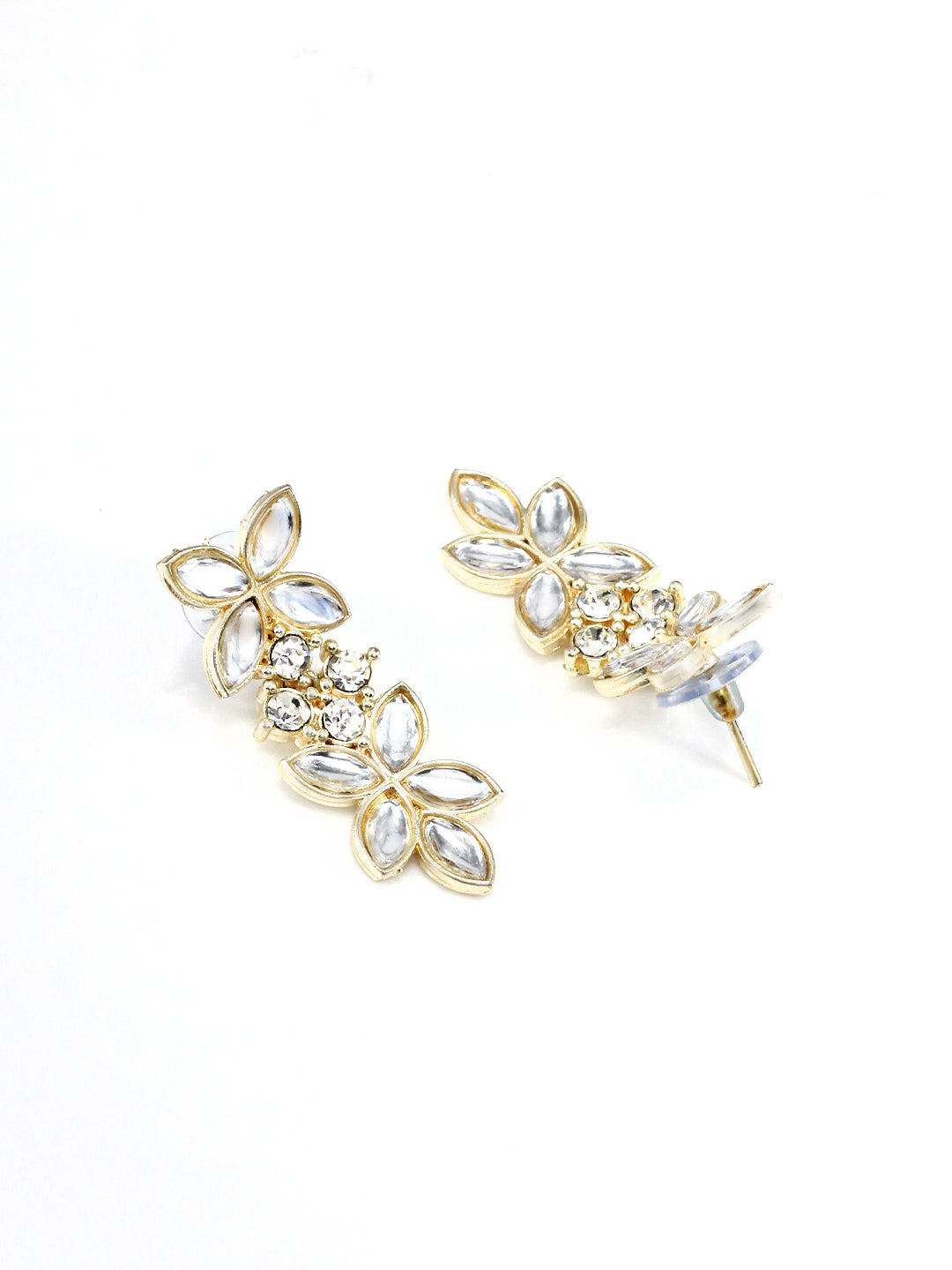 Floral CZ Jewellery Set