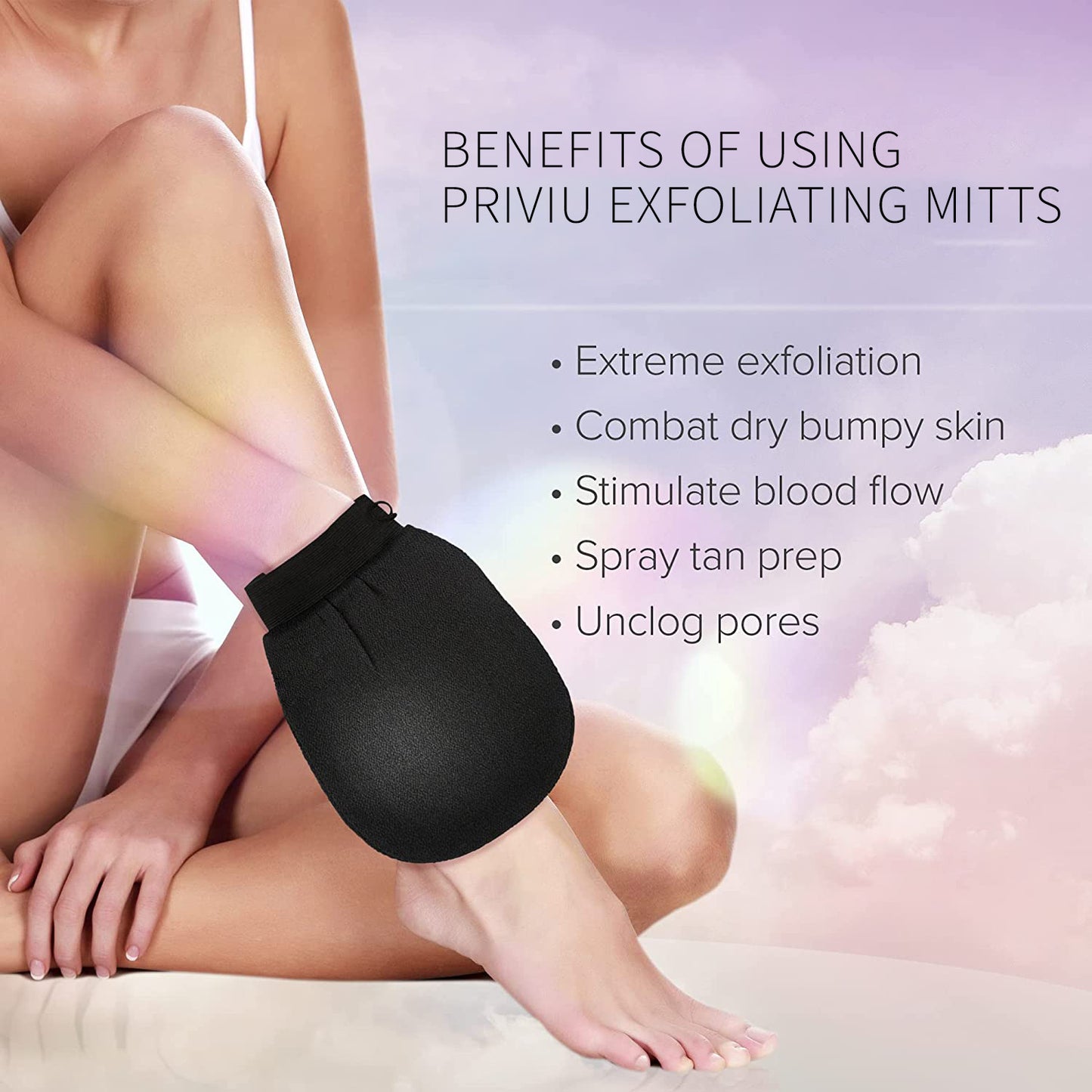 Exfoliating Bath Glove for Face and Body