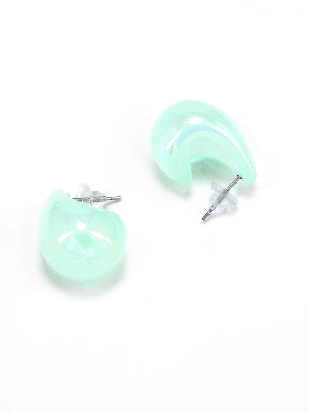 Mint Green Chunky Doom Earrings