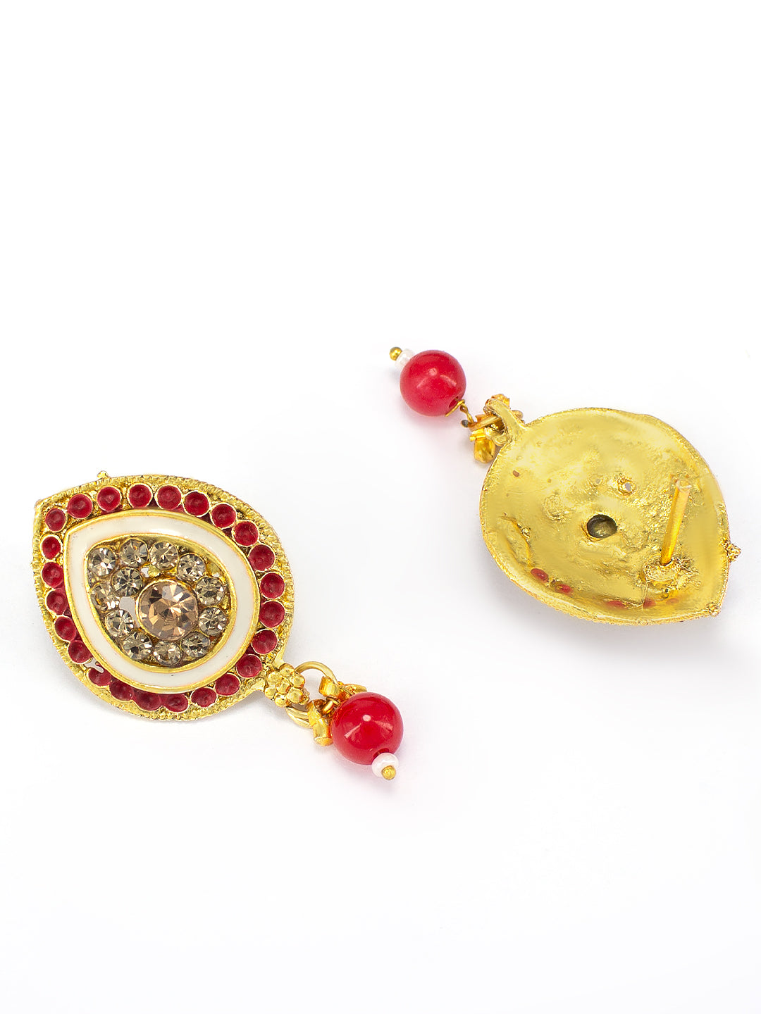 Red & Green Choker Jewellery Set