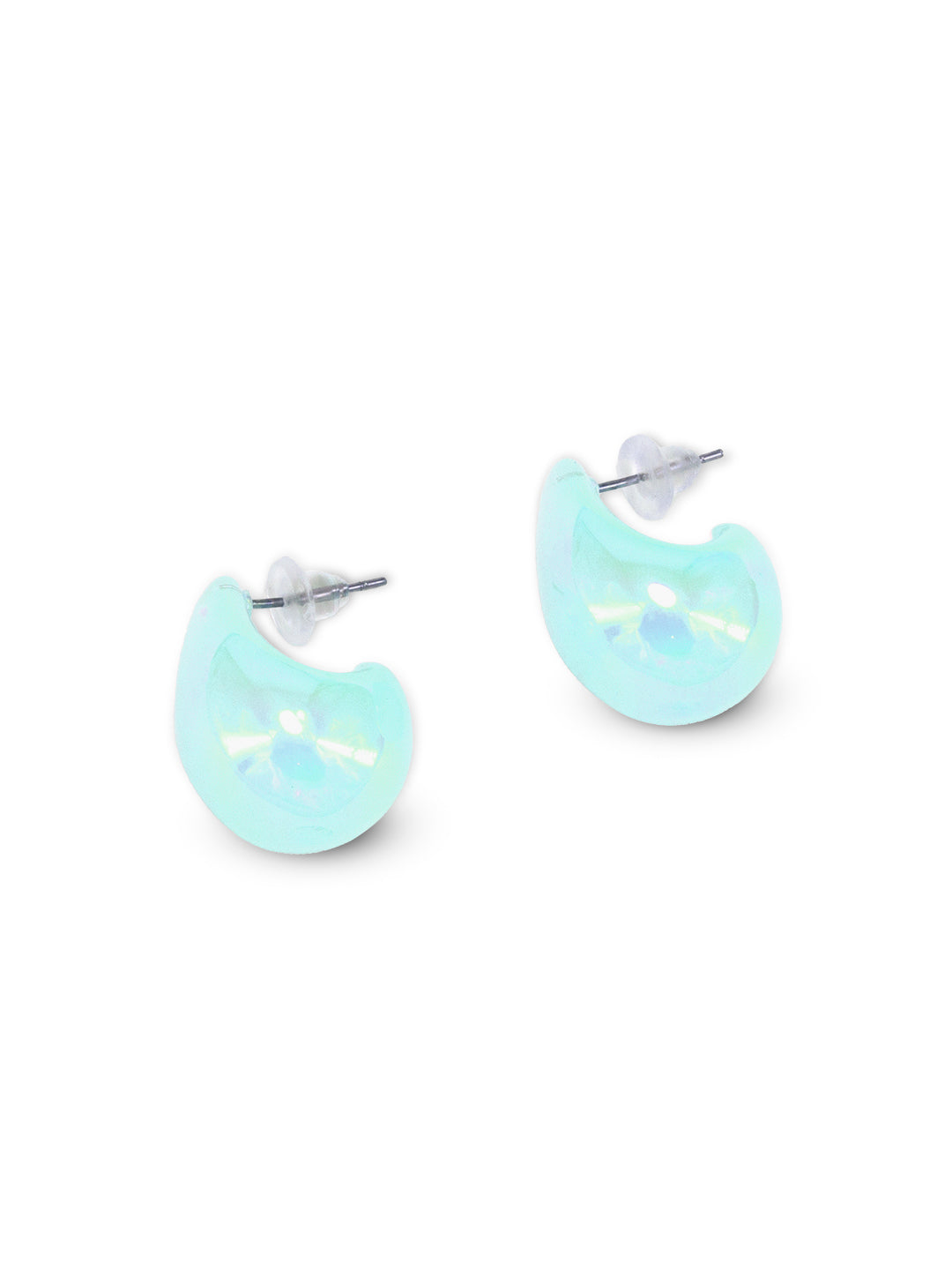 Mint Green Chunky Doom Earrings