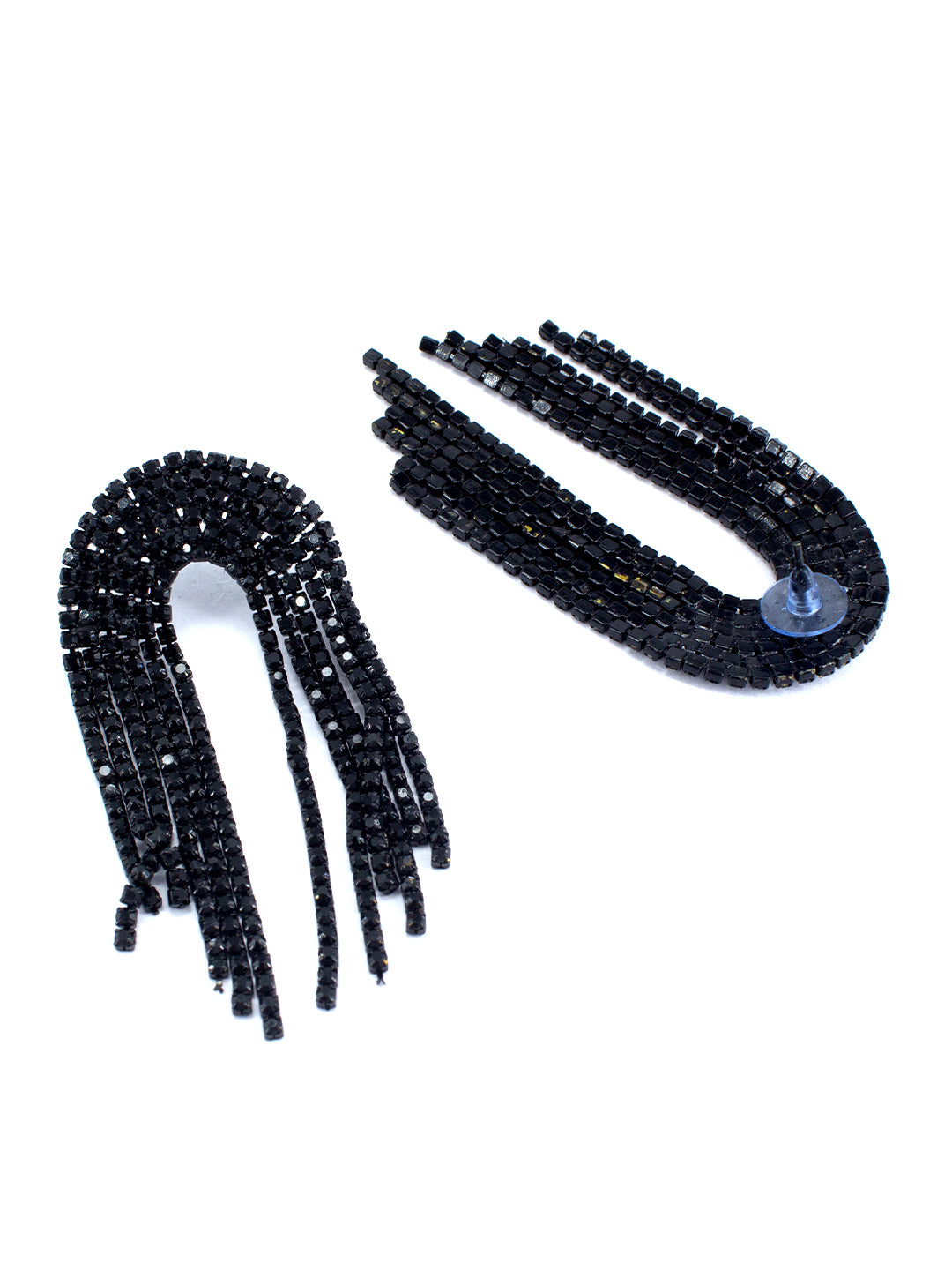 Black CZ Choker Jewellery Set