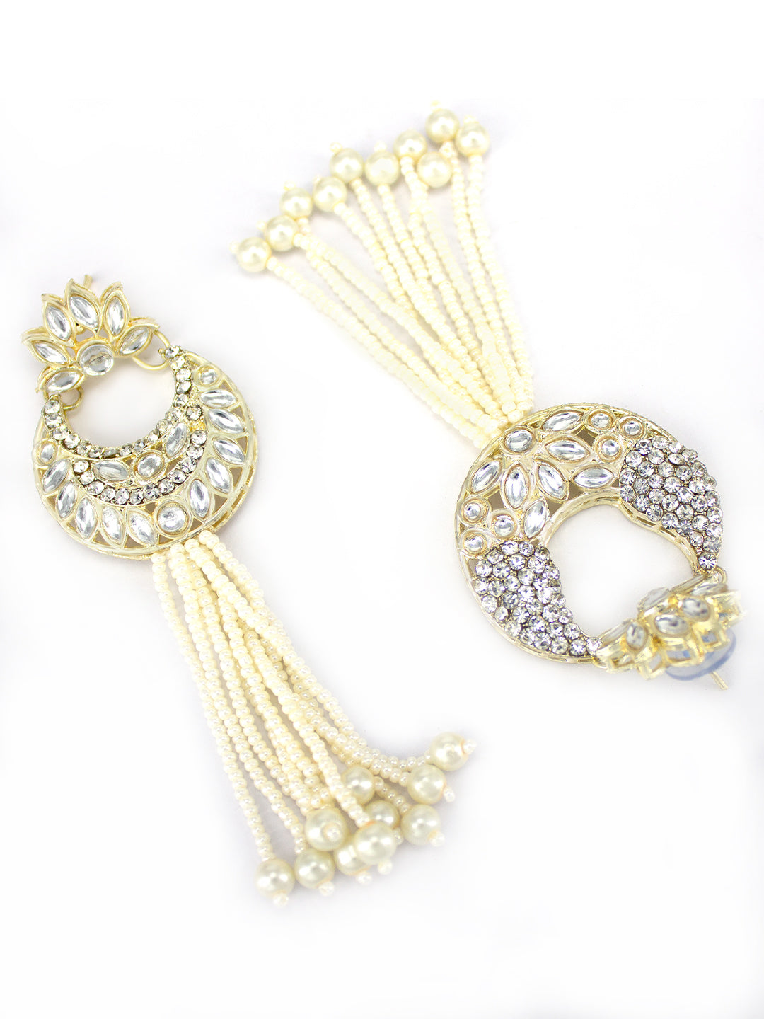 Kundan & Beaded Layered Long Jewellery Set