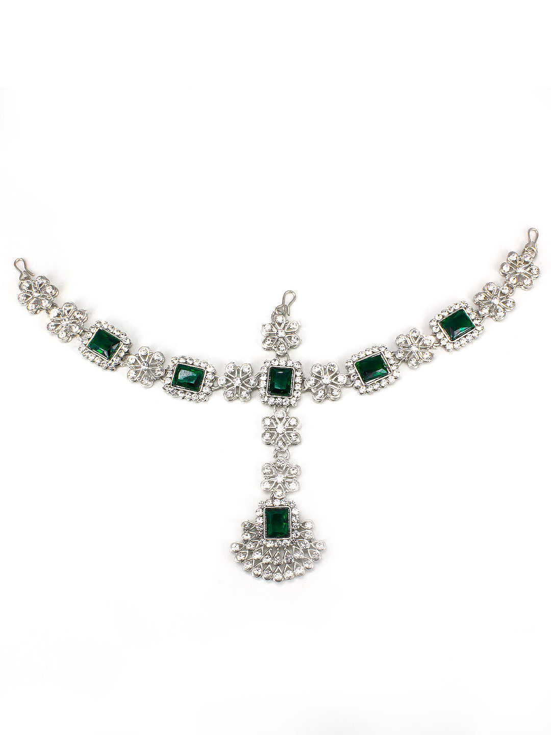 Green CZ Bridal Jewellery Set