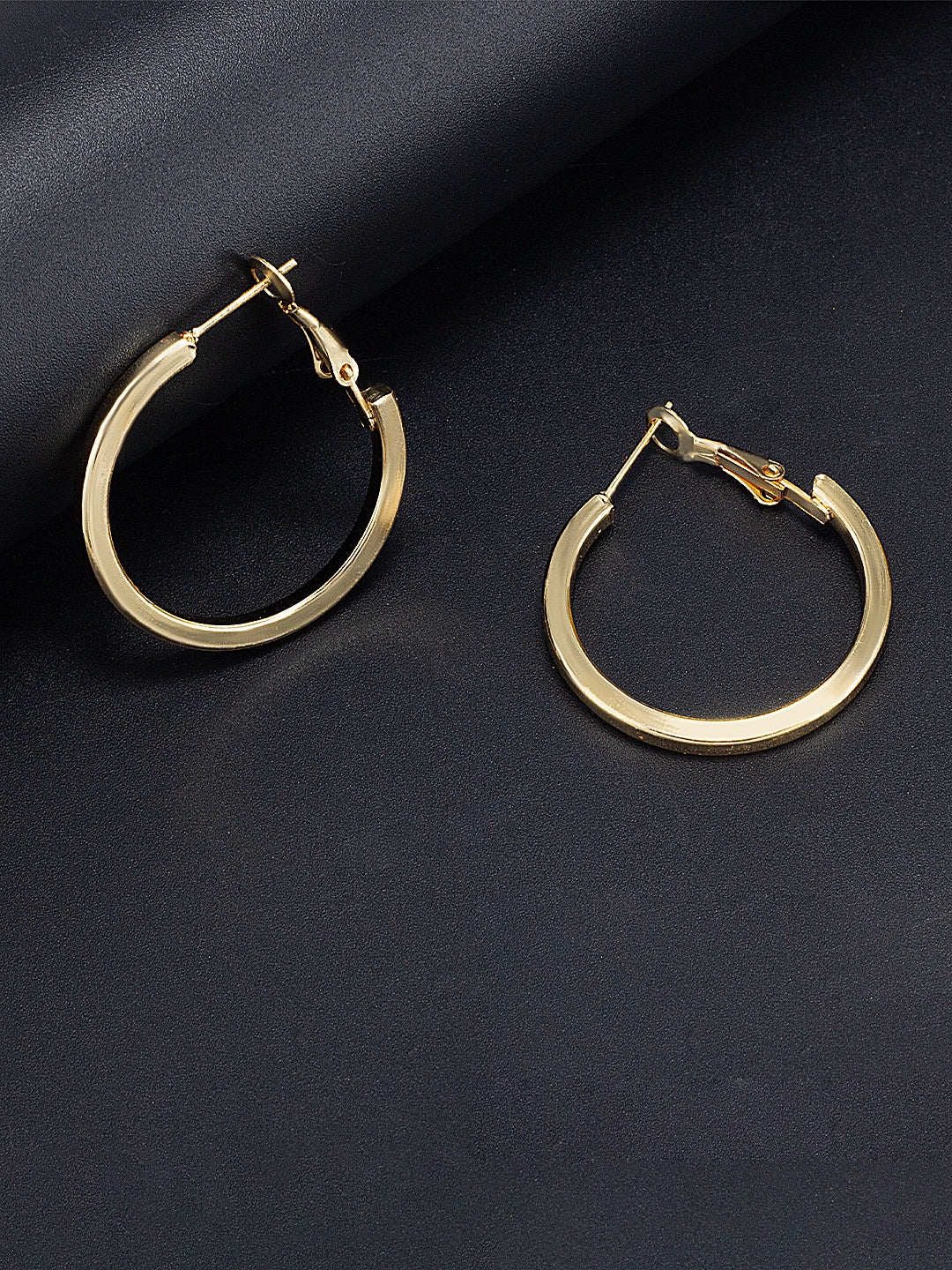 Gold Plated Hoop Earrings