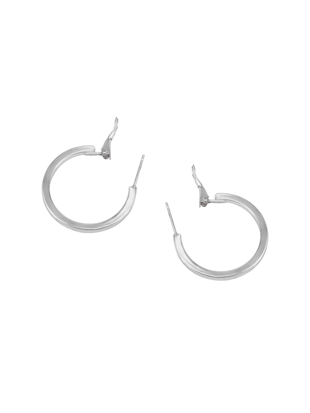 Sleek Hoop Earrings