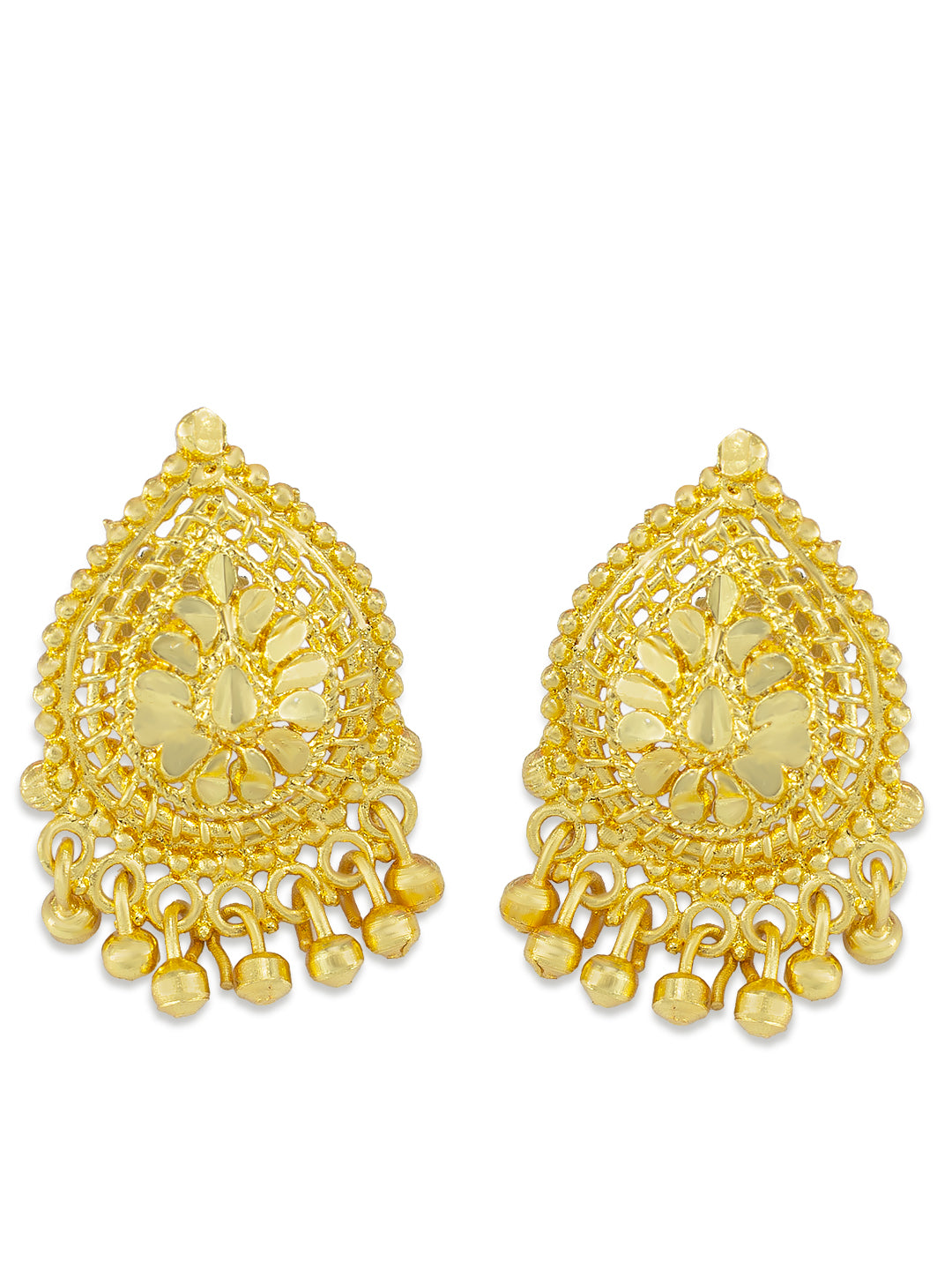 Pear Shaped Stud Earrings