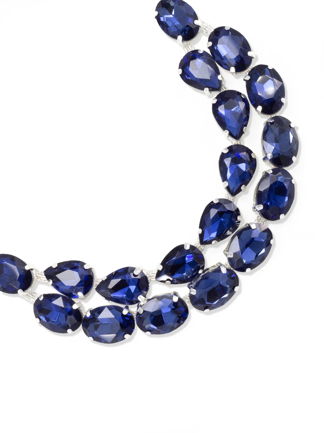Blue Double Layered Jewellery Set