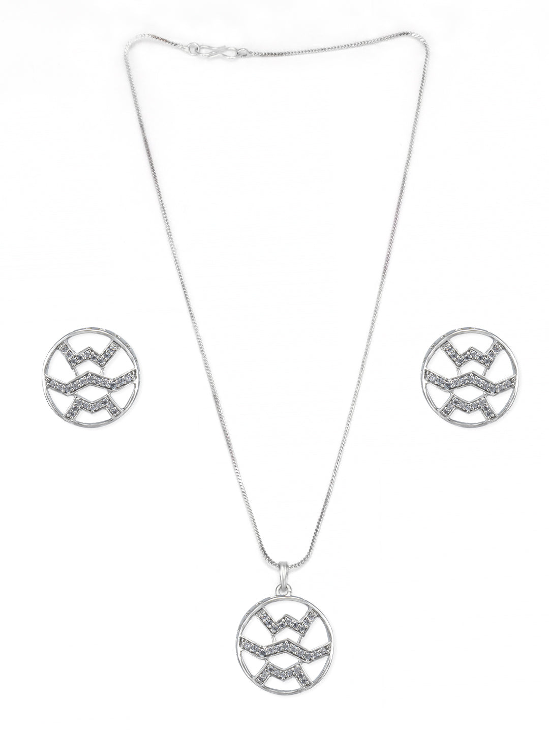 Circular AD Pendant Set