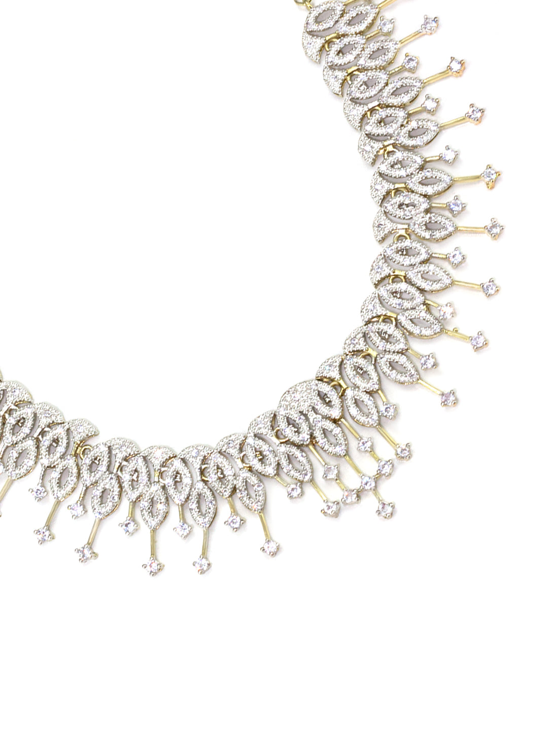 American Diamond Chandelier Jewellery Set