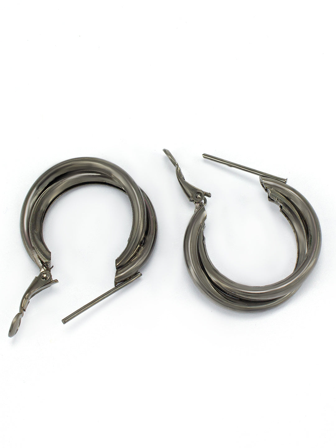 Pack of 3 Multicolor Hoop Earrings