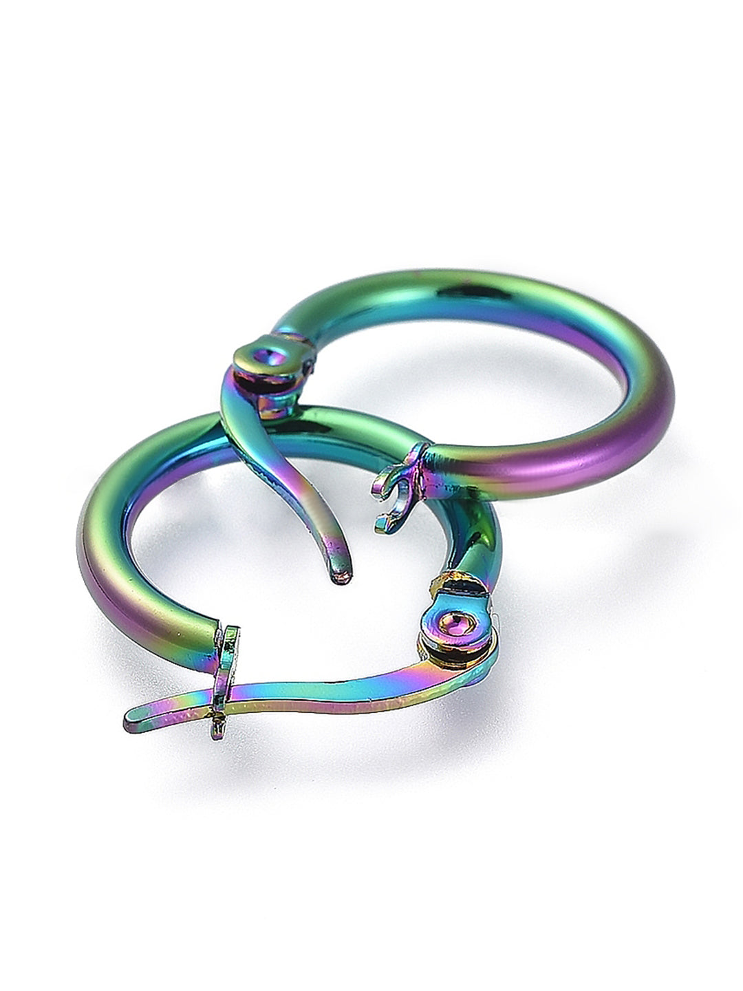 Pack of 4 Multicolor Small Hoop Earrings