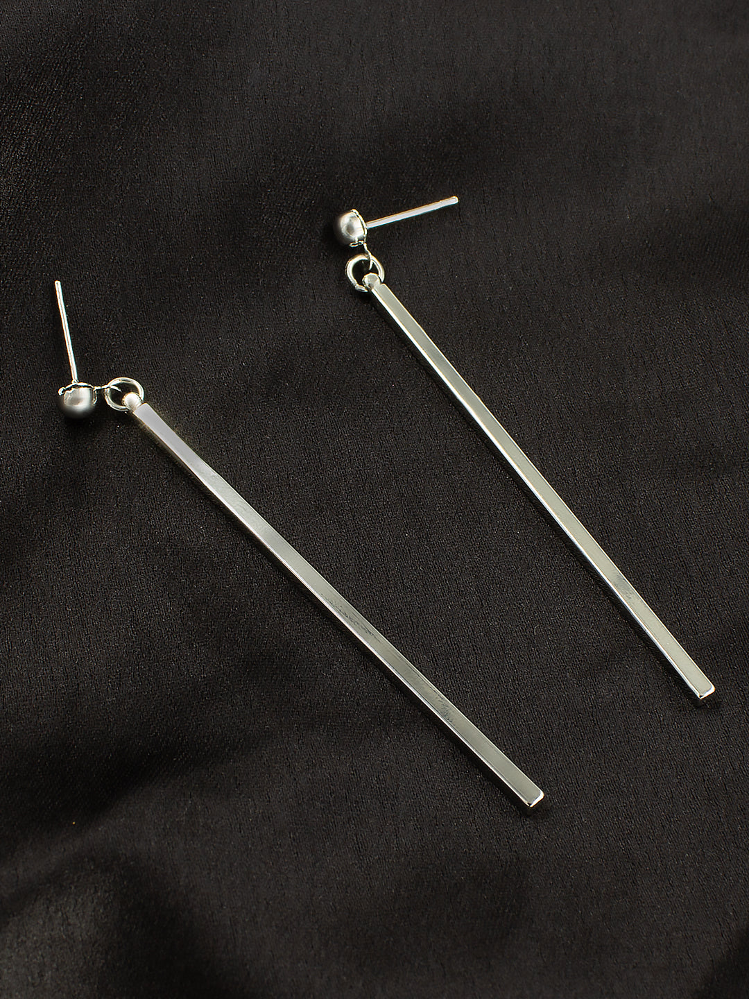 Stainless Steel Bar Drop Earrings