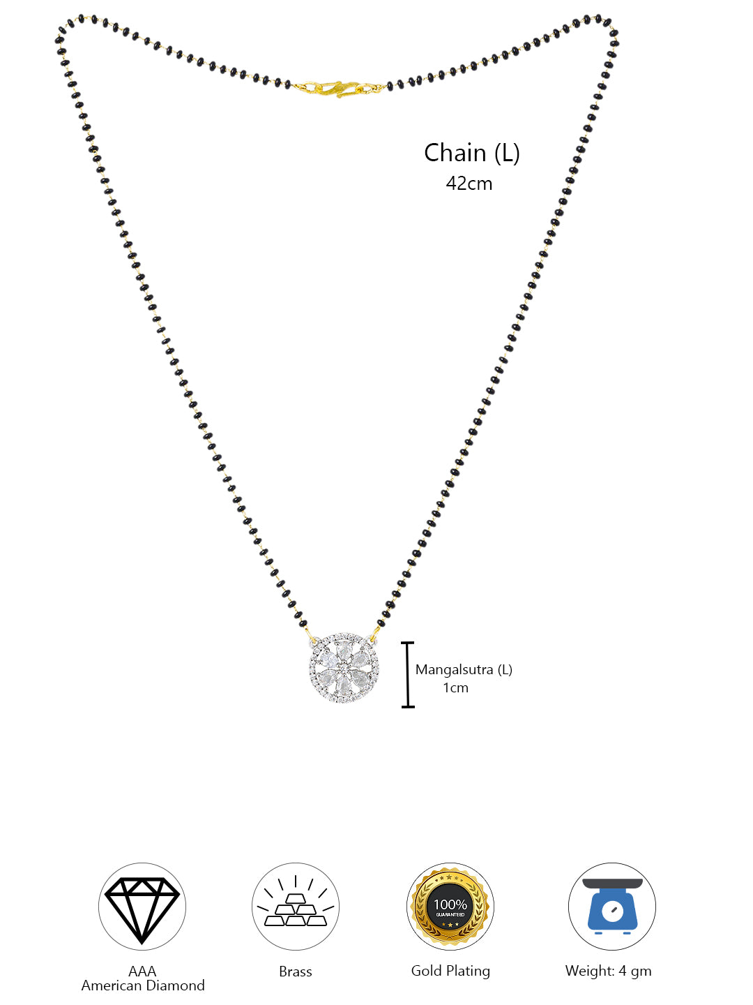 Pack of 2 AD Mangalsutra