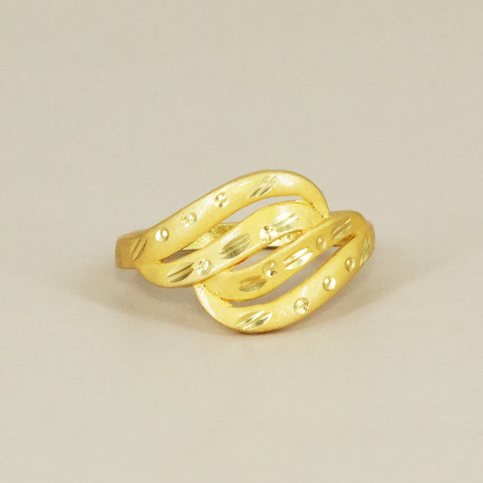 Gold Plated Anti Tarnish Finger Ring for Women
