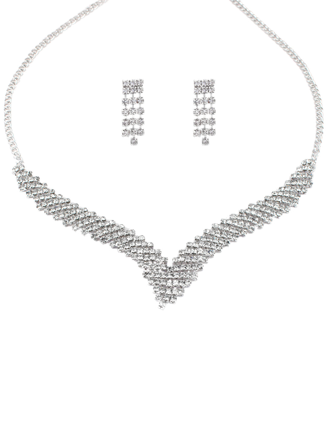 V Shaped Jewellery Set