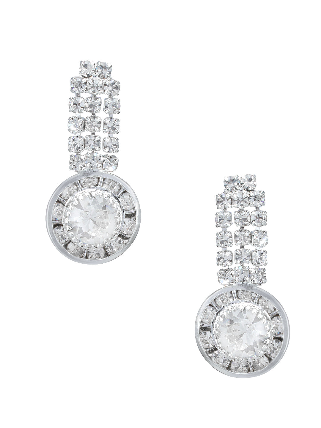 Floral CZ Jewellery Set