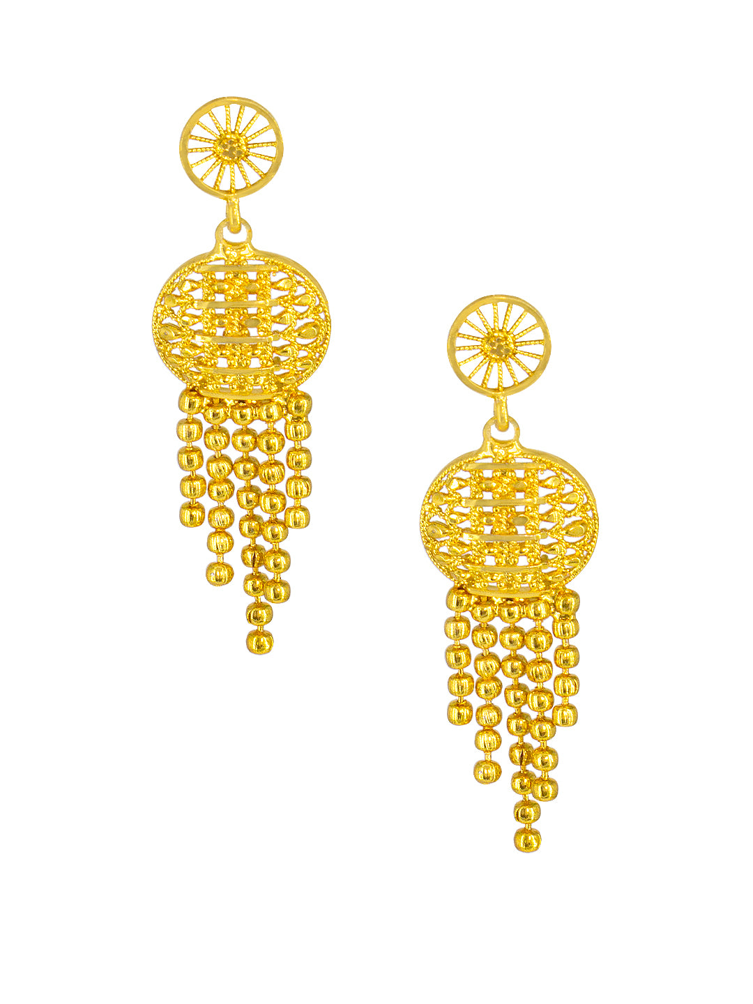 Traditional & Minimal Gold-Plated Jewellery Set for Women
