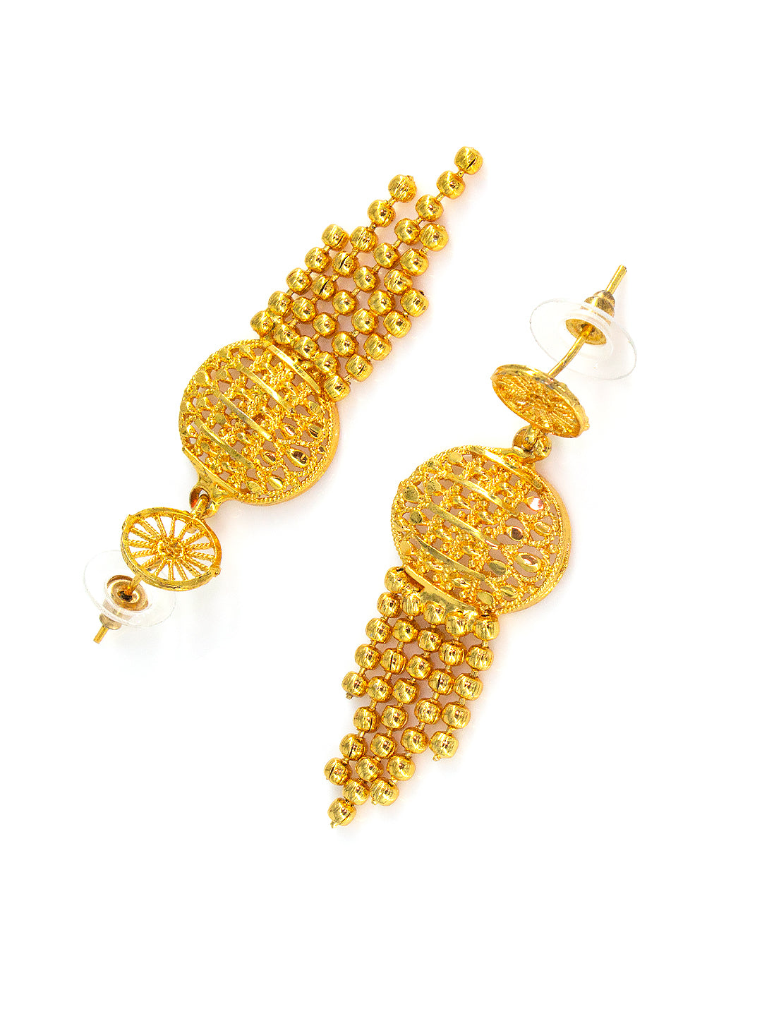 Traditional & Minimal Gold-Plated Jewellery Set for Women