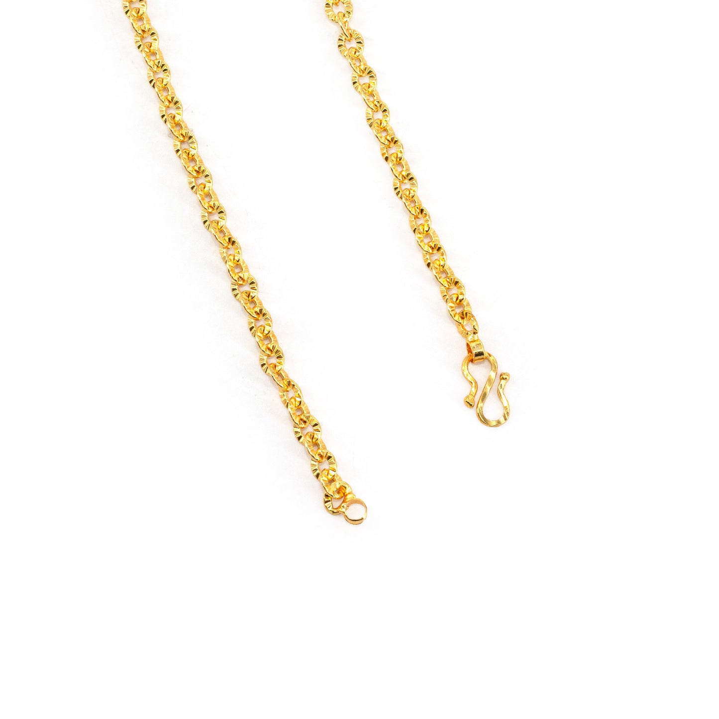 Gold Plated Link Chain Necklace for Women