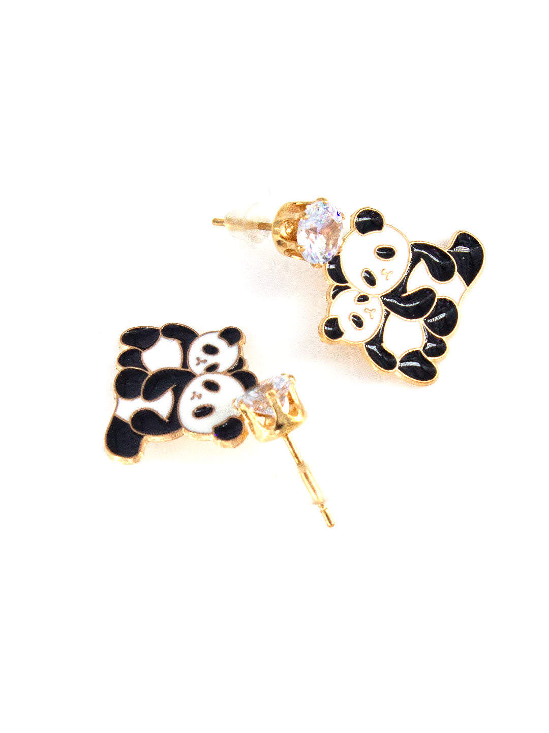 AD Cute Panda Earrings For Women and Girls