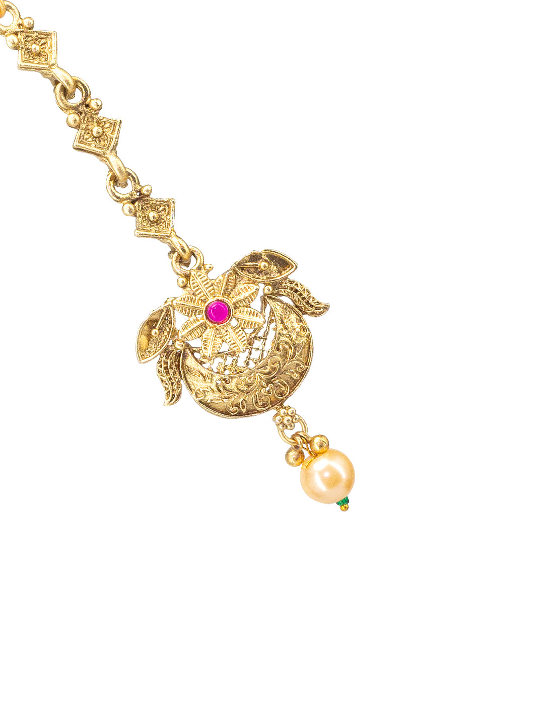 Kundan Temple Bridal Jewellery Set