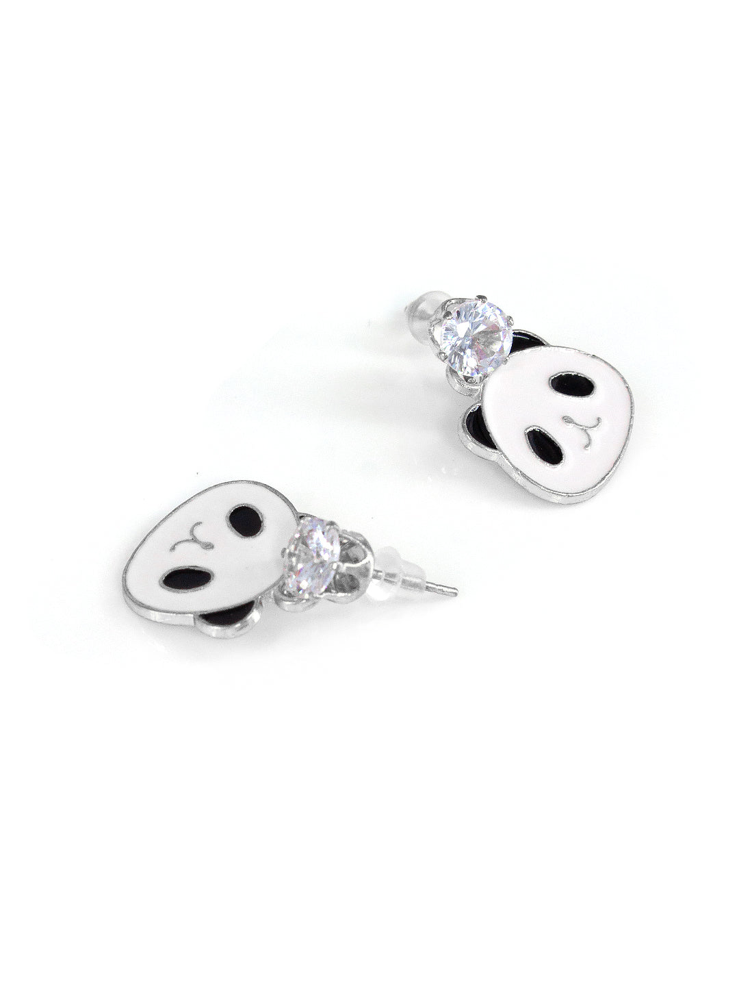Cute Panda Face Drop Earrings for Women and Girls