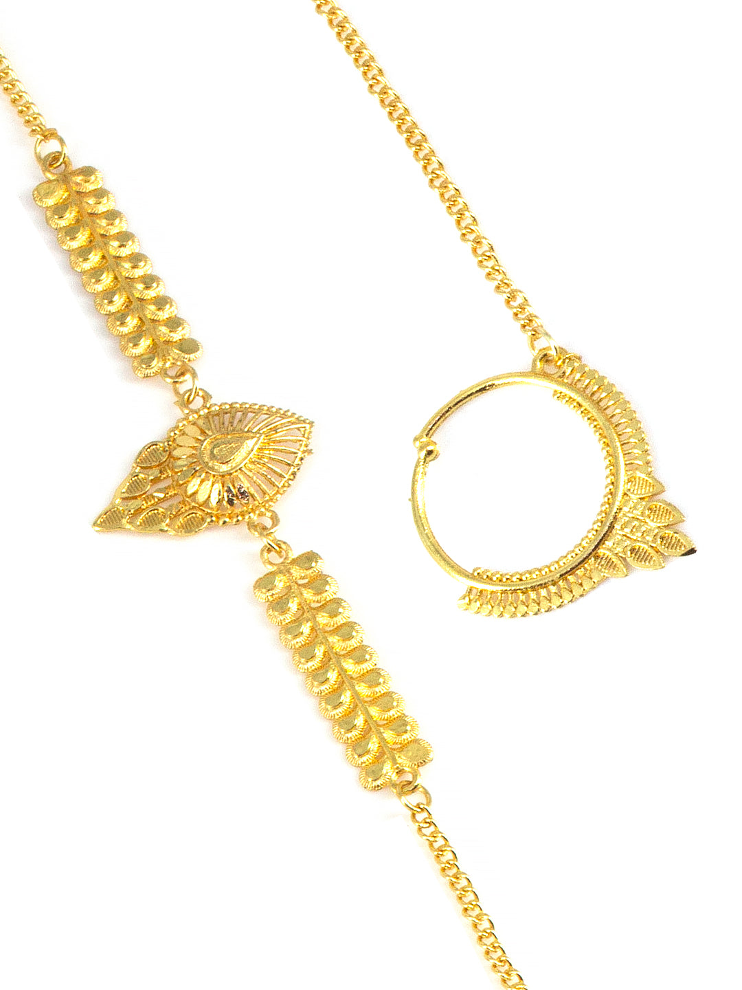 Gold-Plated Traditional Bridal Jewellery Set