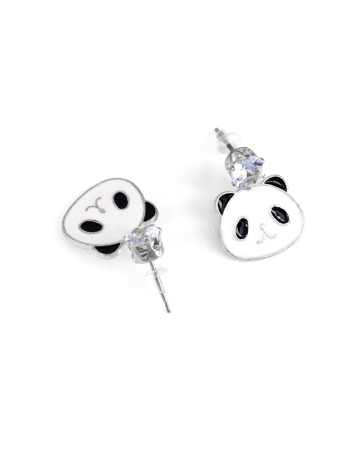 Cute Panda Face Drop Earrings for Women and Girls