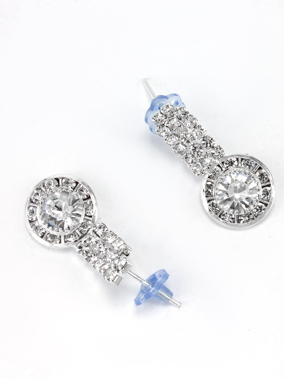 Floral CZ Jewellery Set