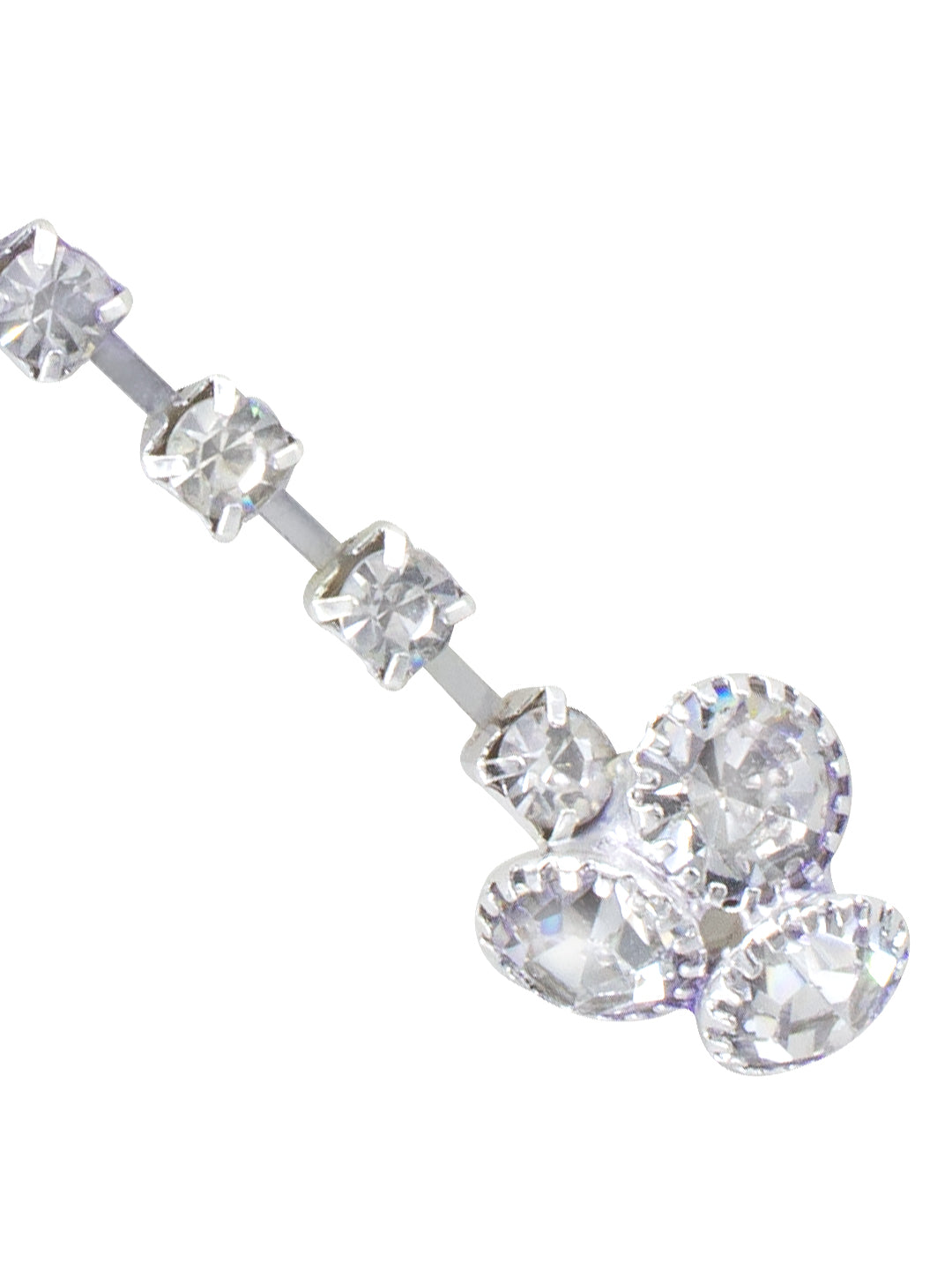 Floral CZ Jewellery Set