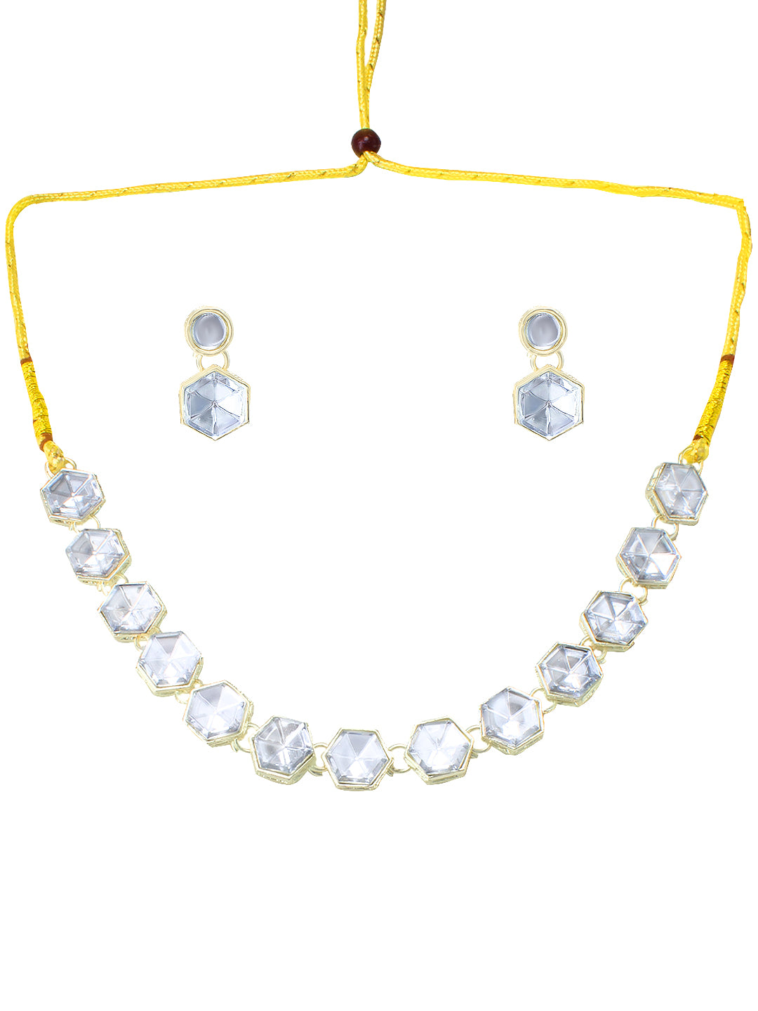 Geometric Shaped Jewellery Set