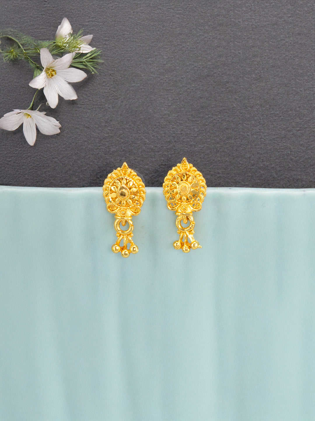 Pack of Six Small Jhumki & Drop Earrings
