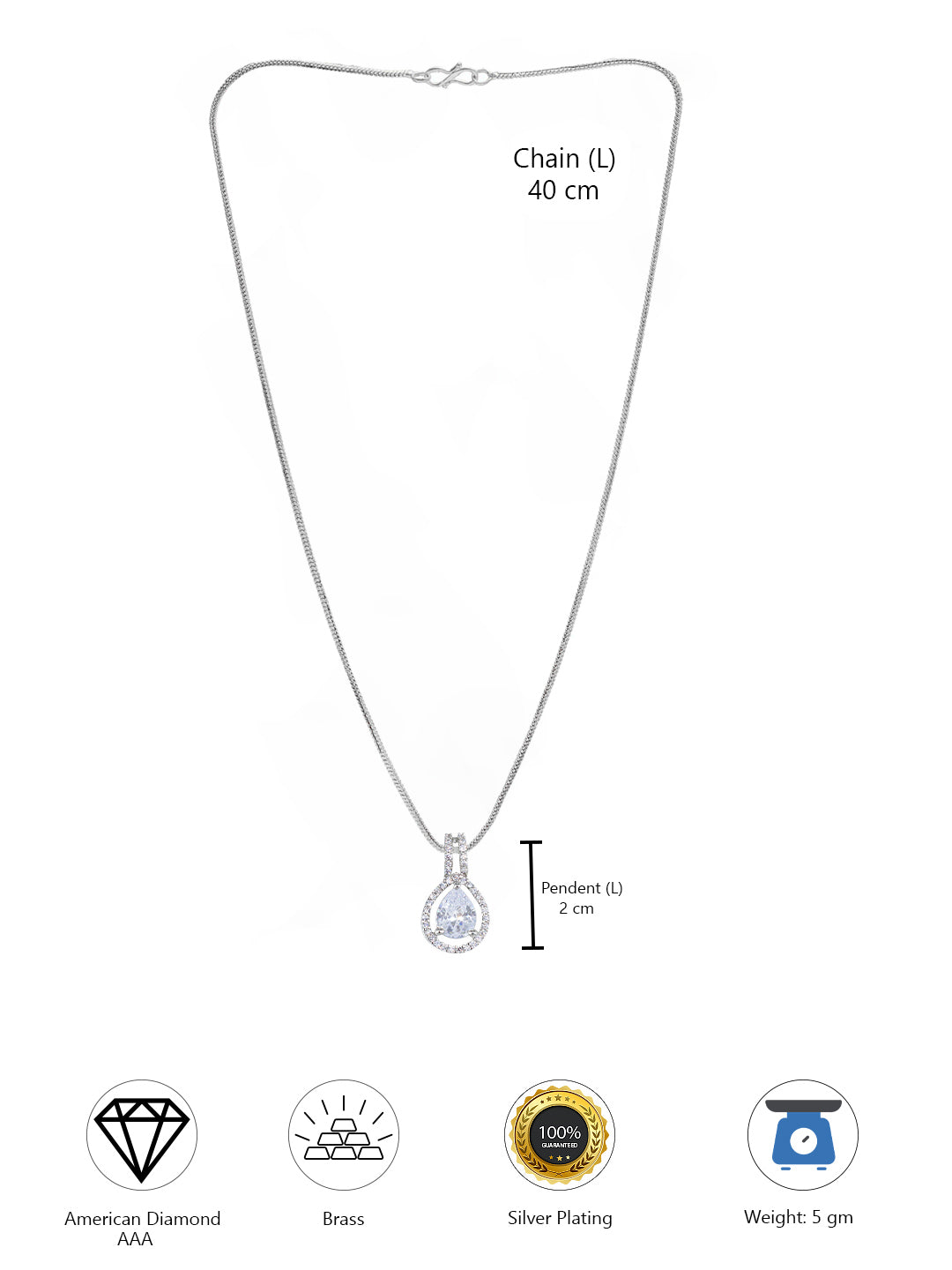 Pack of 3 Geometric AD Pendants