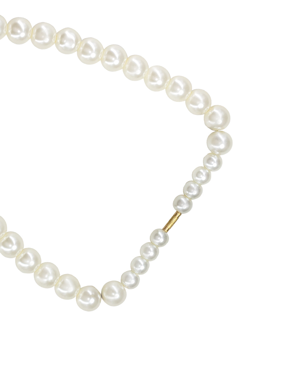 Pearl Beaded Moti Mala Trendy Necklace With Earrings