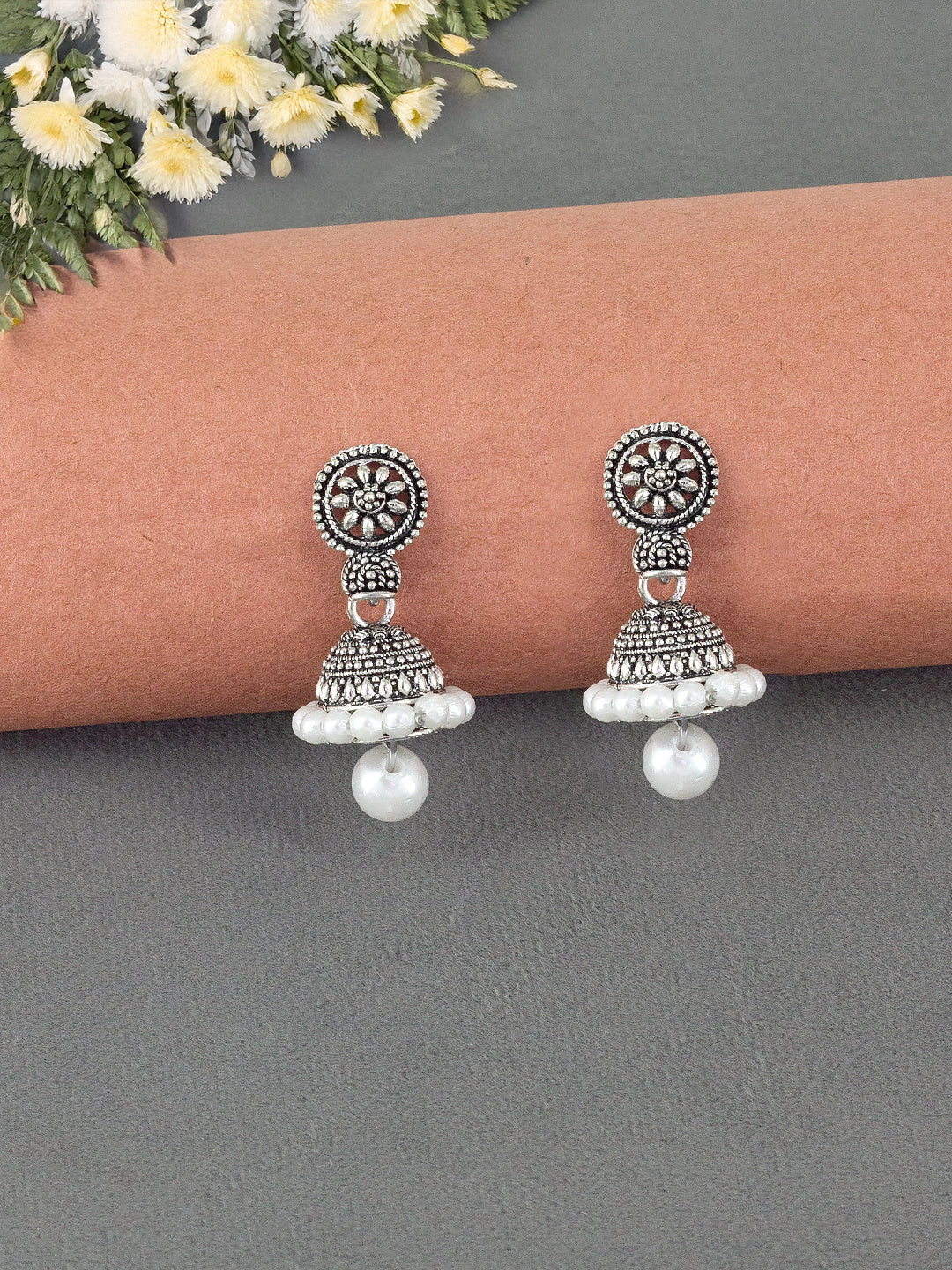 Pack of Six Small Jhumki & Drop Earrings