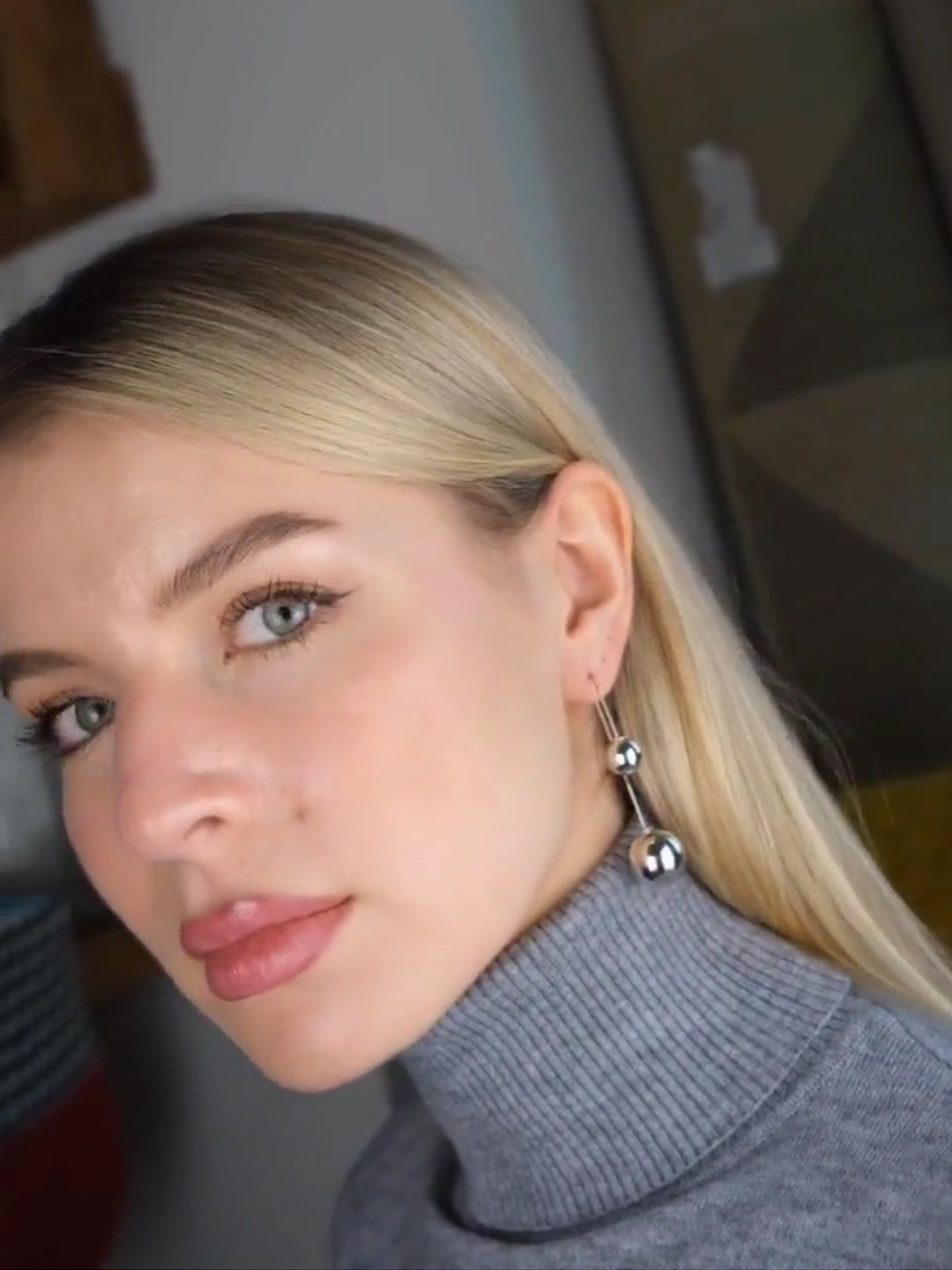 Pack of 3 Ball Drop Earrings