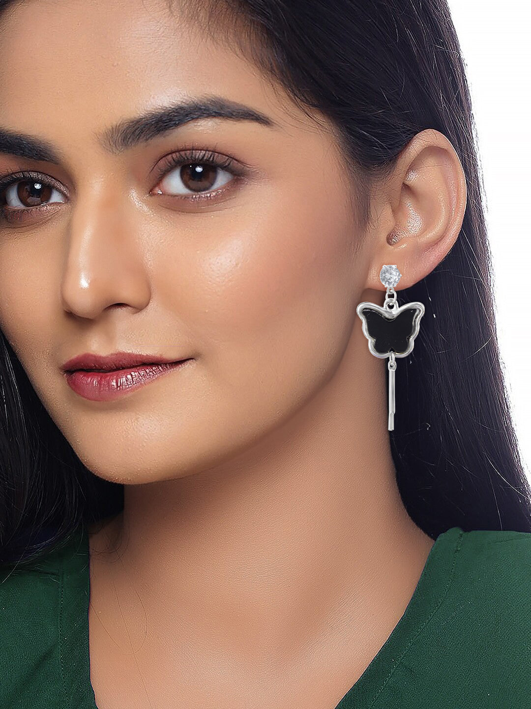 Butterfly Drop Earrings