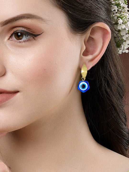 Evil Eye Drop Earrings