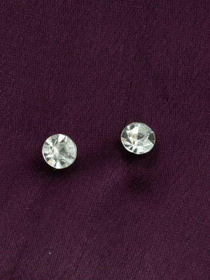 Pack of 4 CZ Stud & Drop Earrings