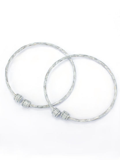 Stainless Steel Kada Trendy Bracelet Pair