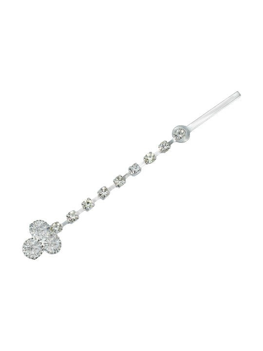 Silver Plated CZ-Studded Jewellery Set